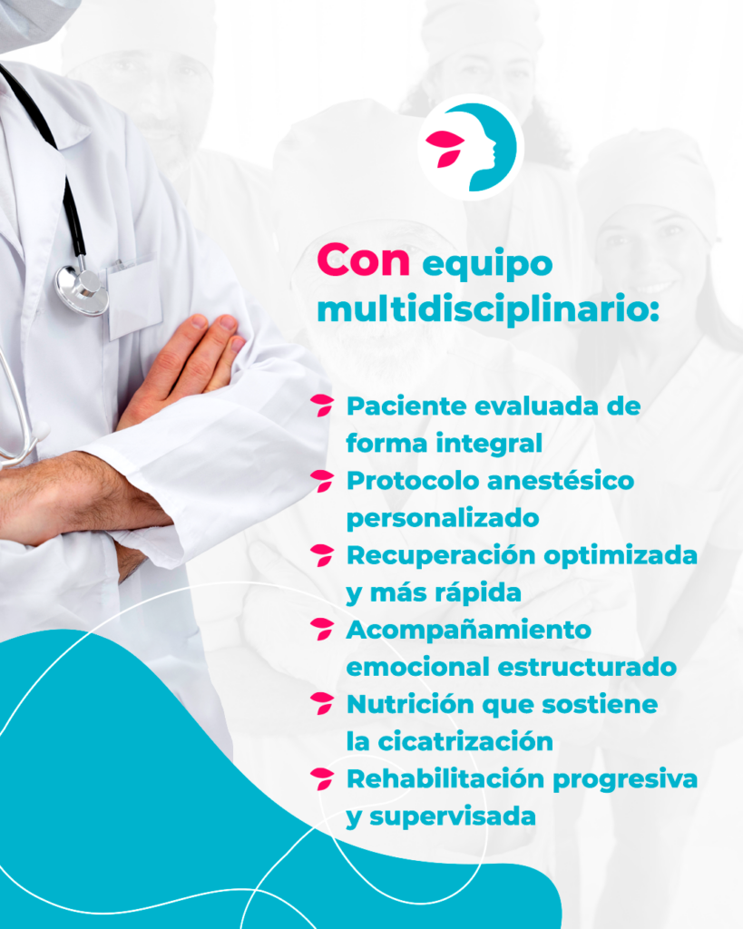 Por qué un equipo multidisciplinario marca la diferencia en tu cirugía plástica equipo multidisciplinario