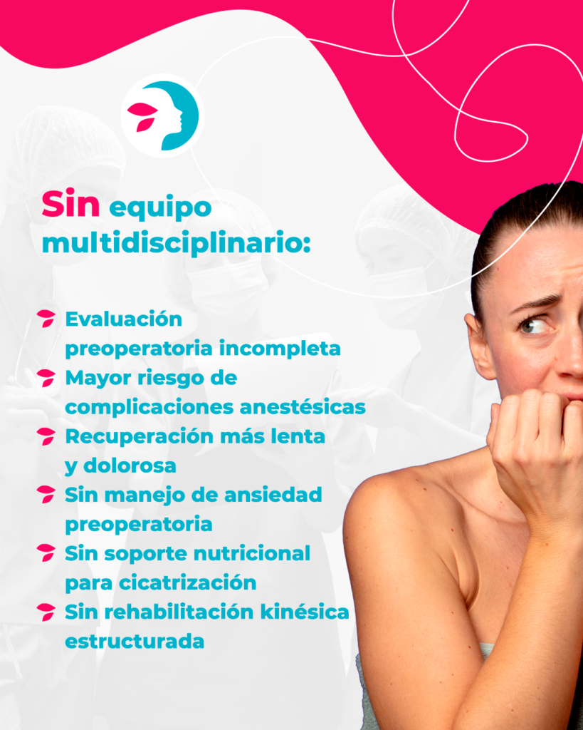 Por qué un equipo multidisciplinario marca la diferencia en tu cirugía plástica equipo multidisciplinario